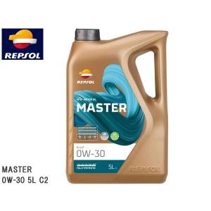 REPSOL エンジンオイル MASTER ECO-P 0W-30 5L C2 007455 全合成油 マスターレンジ モーターオイル レプソル 送料無料｜yabumoto