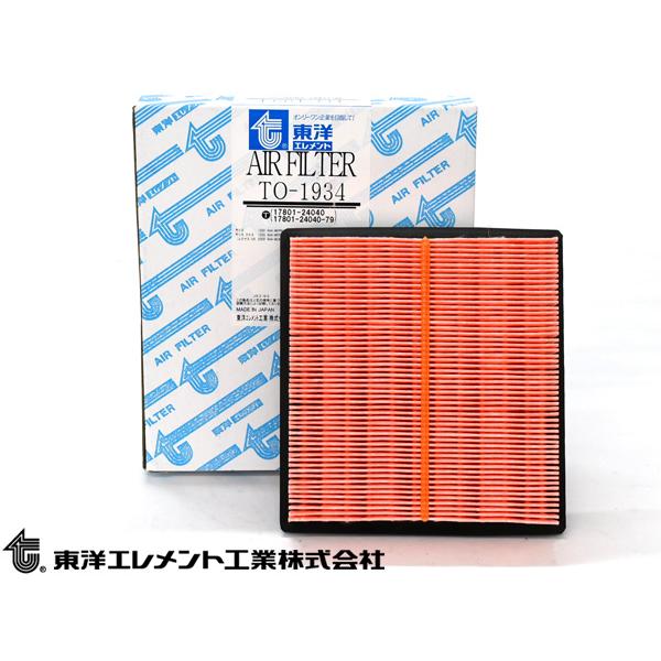 アクア MXPK11 エアエレメント エアー フィルター クリーナー 東洋エレメント EFI HV ...