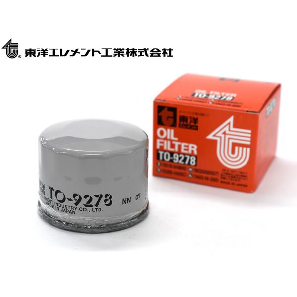 ワゴンＲ MH85S MH95S オイルフィルター オイルエレメント 東洋エレメント TO-9278...