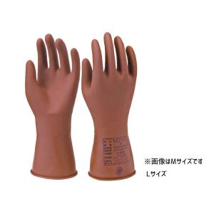 ヨツギ 低電圧絶縁ゴム手袋 ネオフィット L 作業 防護