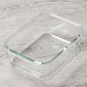 耐熱ガラス 保存容器 長方形 980ml バル...の詳細画像2