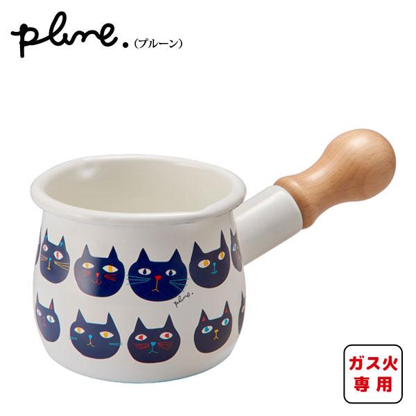 ホーロープチミルクパン ミミココモモ Plune. 豊琺瑯 TYJ-728 / 日本製 ガス火専用 ...