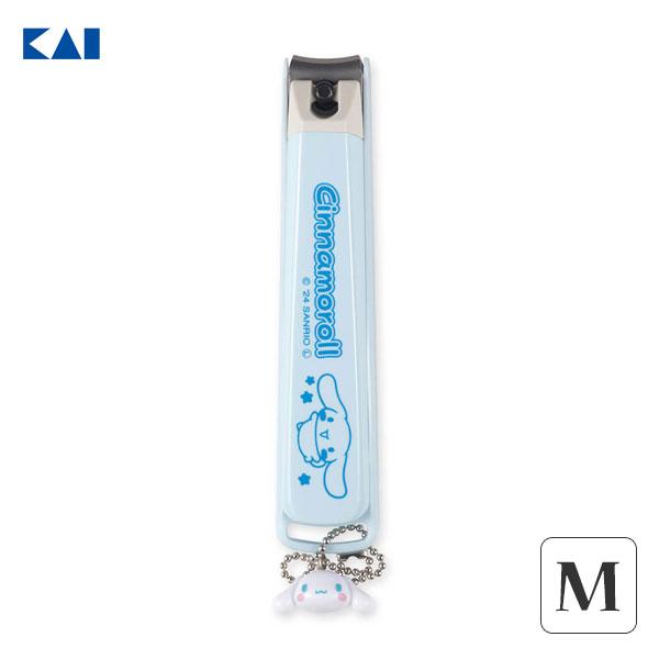 ニュースタンダードツメキリ (Ｍ) シナモロール 貝印 KK2604 / 日本製 爪切り カーブ刃 ...