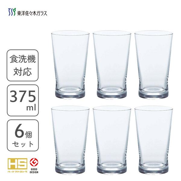 12オンス タンブラー 375ml (6個セット)  東洋佐々木ガラス フィヨルド T-22102H...