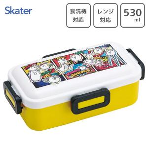 ふわっと弁当箱 530ml にゃんこ大戦争26 スケーター PFLB6 / 食洗機対応 電子レンジ対応 1段 ランチボックス かっこいい 猫 ねこ にゃんこ 男の子 女の子 ギフト