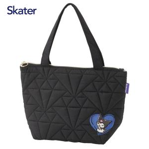 キルト生地 保冷ランチトートバッグ クロミ スケーター KBCT9 / 保冷 ランチバッグ クーラーバッグ お弁当入れ Sanrio サンリオ 黒 ブラック かわいい 女の子