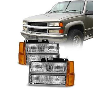 94-98 GMT400/480 Chevy GMC C/Kシリーズ ピックアップトラック サバーバン ブレザー タホ ヘッドライト+バンパー + コ