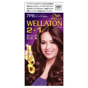 ウエラトーン ツープラスワン クリームヘアカラー 7PB 送料無料