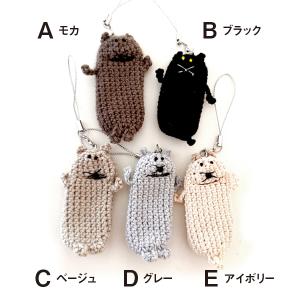 ねこ リップ 入れ物 1個 5種 (チャリティ...の詳細画像1