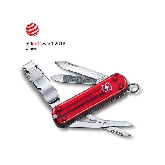 ビクトリノックスVICTORINOX ネイルクリップ580 レッドトランスペアレント 0.6463T...