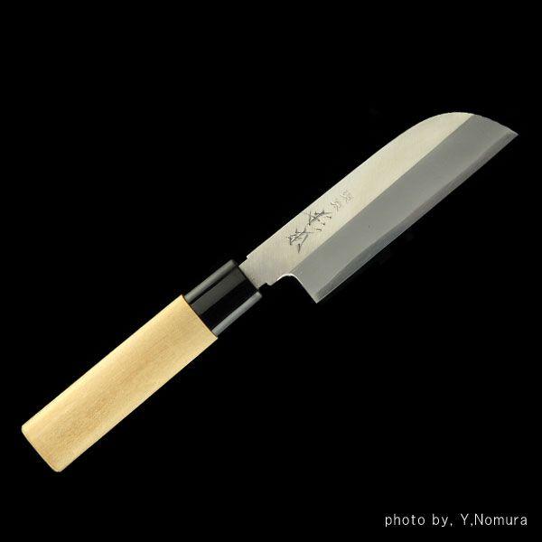 杉本 SUGIMOTO日本料理庖丁 純日本鋼本鍛練本焼入製品  普通品  むきもの庖丁 90mm 5...