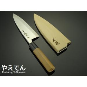 在庫限り品】 正本総本店 MASAMOTO 本霞・玉白鋼 出刃庖刀 包丁 180mm