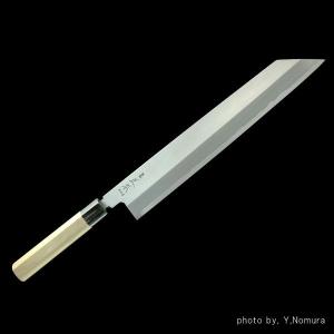 正本総本店 MASAMOTO 本霞・玉白鋼 水牛柄牛刀 包丁 240mm