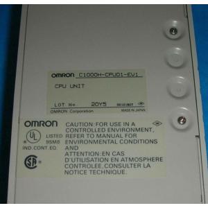 OMRON C1000H-CPU01-EV1 (USED, good working condition) オムロン｜yaesudo-store