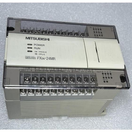 FX0N-24MR Mitsubishi PLC CPU Unit, 24 I/O, Relay O...