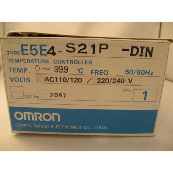 Omron E5E4-SP21P-DIN Temperature Controller E5E4SP...