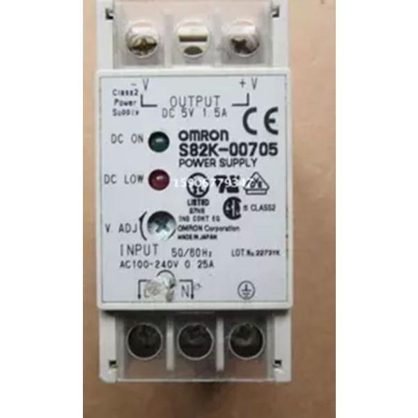 Omron S82K-00705 5V 1.5A switching power supply S8...