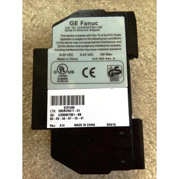 GE FANUC ファナック IC200SET001 Ethernet to Serial Netw...