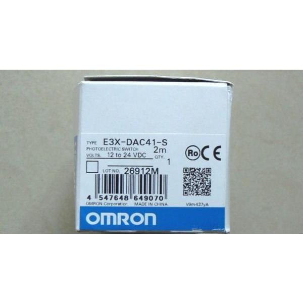 Omron PLC digital optical fiber sensor E3X-DAC41-S...