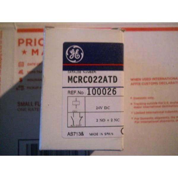 GE MCRC022ATD 24V Coil DC  2 N.O.  2 N. C.