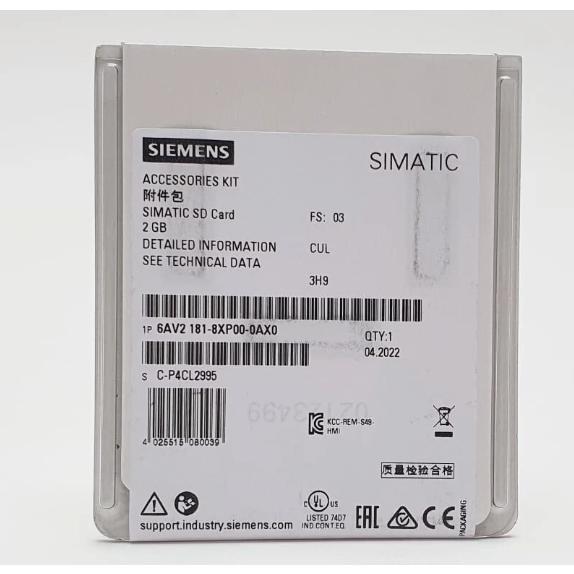 6AV2181-8XP00-0AX0 Siemens シーメンス SIMATIC SDメモリーカード...