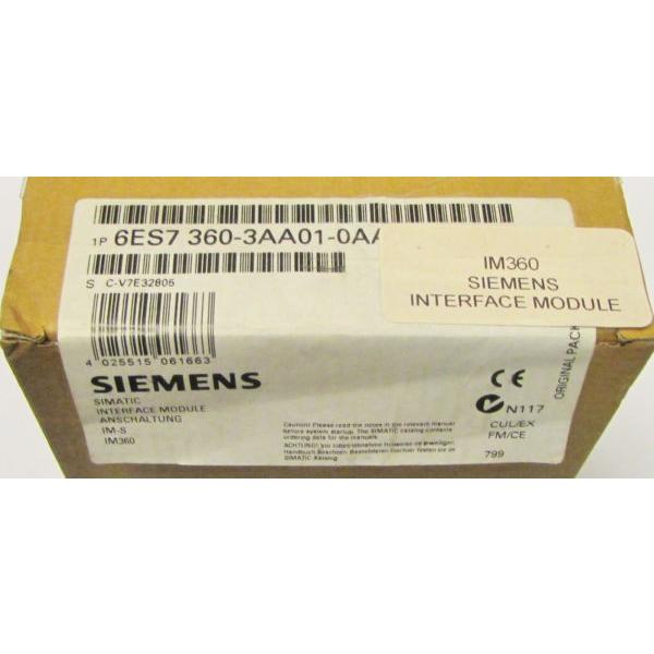6ES7 360-3AA01-0AA0 Siemens SIMATIC IM-5 IM360 S7-...