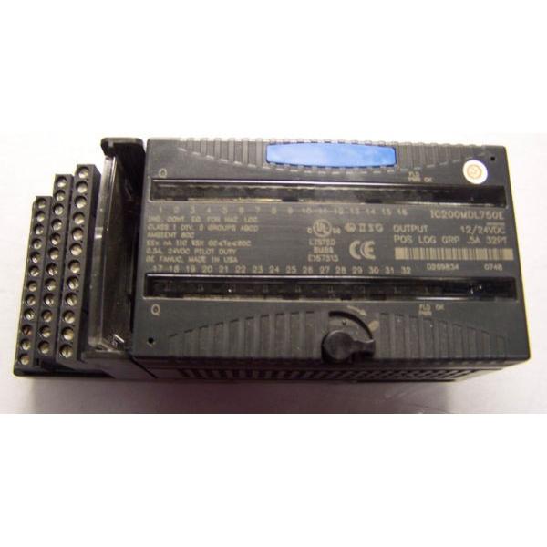 GE FANUC VERSAMAX IC200MDL750E 24 VDC 32PT IC200 M...