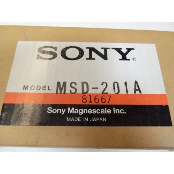 SONY MSD-201A MAGNESCALE DETECTOR MSD-201A ソニー