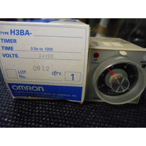OMRON HB3A TIMER 0.5s to 100h 24 VDC (H4-7) オムロン