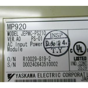 MP920 JEPMC-PS210 PS-01 YASKAWA Power Supply Modul...