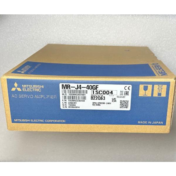 MR-J4-40GF Mitsubishi Servo Drive MR J4 40GF 三菱