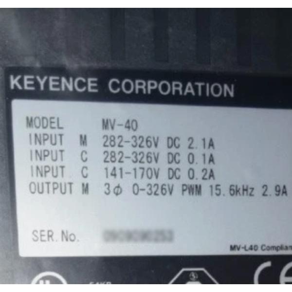 MV-40 Keyence Servo Drive キーエンス