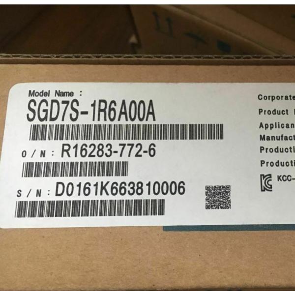 SGD7S-1R6A00A Yaskawa Servo Drive SGD7S 1R6A00A