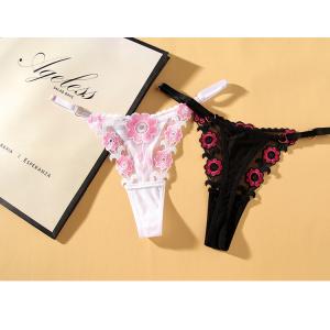 ショーツ tバック ティーバック 花柄 パンテ...の詳細画像2