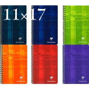 クレールフォンテーヌ マトリス インデックス付ノート5mm方眼-アソート10冊／11×17cm cf8809