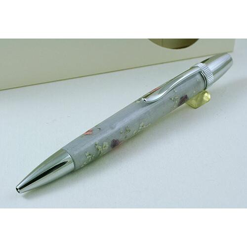 SALE ジェットストリーム芯仕様 Flower Pen ボールペン ｂｙ荒川朋慧 / パープル P...