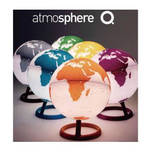 アトモスフィア ATMOSPHERE / VISION 地球儀 メタリックグリーン