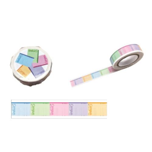 KOKUYO・コクヨ・キャンパスノート柄 マスキングテープ１巻 紀寺商事（Kitera） KMT-K...