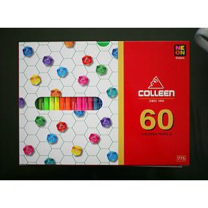 COLLEEN/コーリン鉛筆 787六角 50本100色紙箱入り色鉛筆 787-50/100