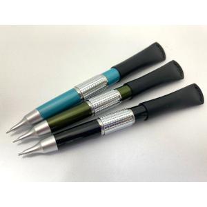 ぺんてる/Pentel ケリーKERRY　キャップ破損のため革キャップ付ケリー3種