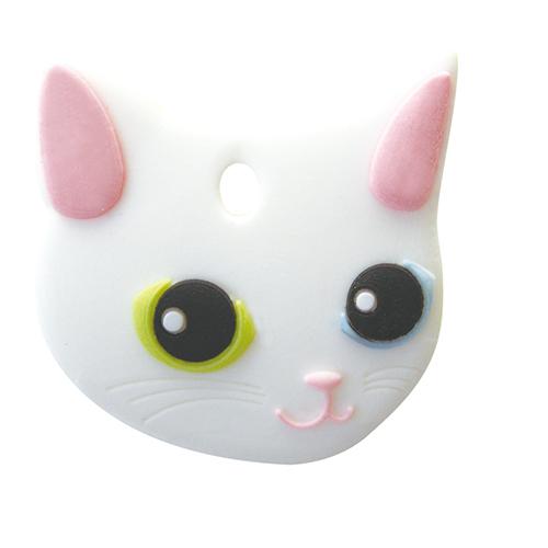 CATキーカバー　３−白