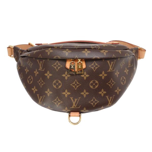 Louis Vuitton ルイヴィトン バムバッグ M43644 モノグラム キャンバス レザー ...