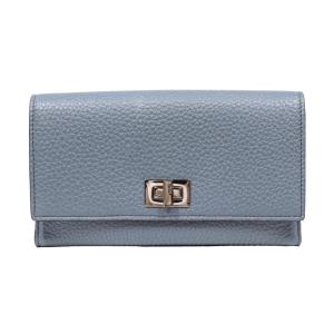 FENDI フェンディ セレリア ピーカブー 二つ折り財布 ピンク レザー  