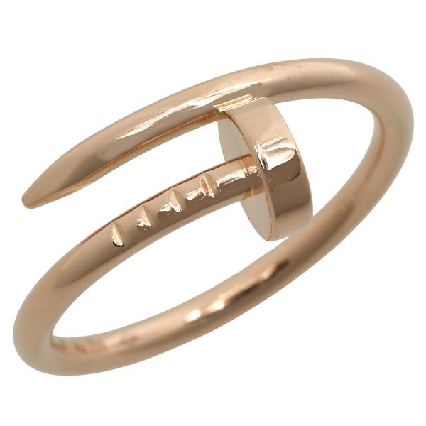 新品仕上げ Cartier カルティエ 750 K18 PG ジュストアンクル リング スモールモデ...