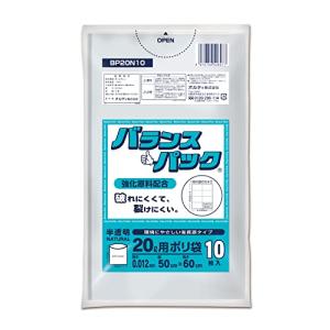 オルディ ゴミ袋 半透明 20L 厚み0.012mm バランスパック
