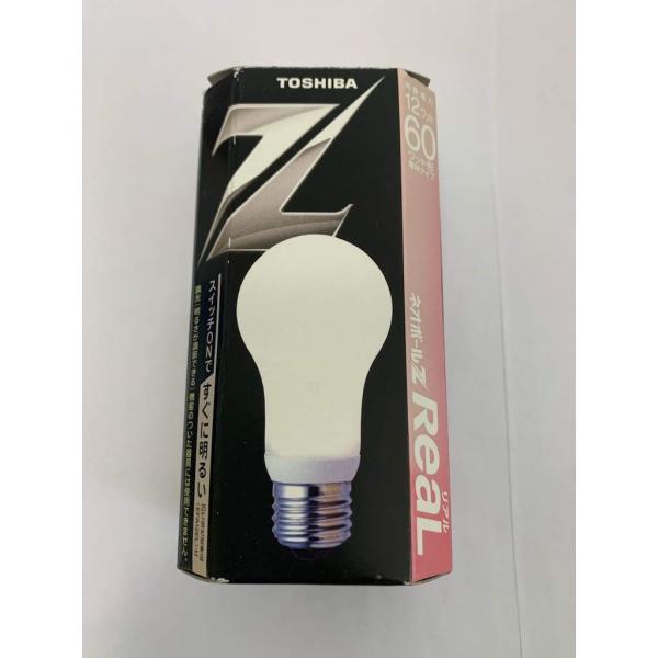 東芝 ネオボールZリアル 電球形蛍光ランプ 電球60ワットタイプ 電球色 EFA15EL/12-R ...