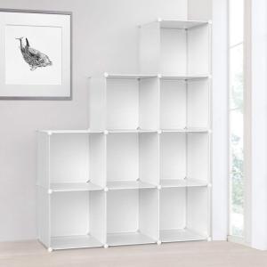 Vacplus 収納棚 大容量 収納ラック 組み立て式 整理棚 収納ボックス 本棚 衣類収納ボックス 多用途 耐久性 省スペース 収納便利 ブラック｜土佐丸