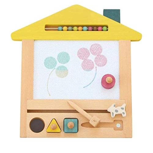 gg* お絵かきハウス お絵かきボード Oekaki House ジジ 知育玩具 木製玩具 (Dog...