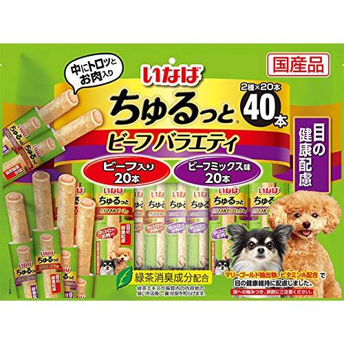 いなば ちゅるっと ビーフバラエティ 目の健康配慮 40本