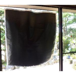日よけ 防暑暗幕シート 遮光率100% 裏黒 ...の詳細画像1